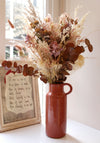 exclusive dried flowers bouquet with a vintage look